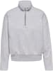 Hummel Reißverschluss Sweatshirt Hmli-D Damen in LIGHT GREY MELANGE