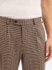 Finshley & Harding London Anzughose Hudson in braun beige - 0001