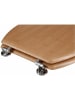 5five Simply Smart MDF WC-Sitz, Bambus Effekt, Universal in Braun, 45 x 37 cm