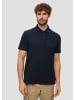 s.Oliver Polo-Shirt kurzarm in Blau