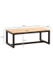 FineBuy Couchtisch "FB104751" in Braun /