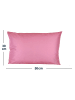 JACK Outdoor Dekokissen 30x50cm inkl. XXL Füllung in Weinrosé