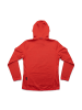 Jack Wolfskin Sweatshirt Sutherland Hooded Fleece in Rot