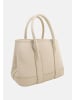 GianMarco Venturi Schultertasche in BEIGE