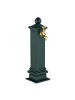relaxdays Standbrunnen in Dunkelgrün - (B)14 x (H)47 x (T)18,5 cm