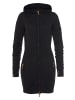 Kangaroos Kapuzenstrickjacke in schwarz