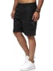 Arizona-Shopping Cargo Shorts Kurze Hose Schlupfhose Leichter Stoff in Schwarz