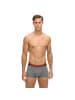Superdry Boxershort 3er Pack in Orange/Schwarz/Grau