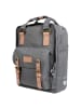 Doughnut Macaroon Reborn - Rucksack 38 cm (lagoon) in grau