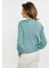 usha WHITE LABEL Damen Cardigan in AQUA