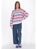 myMo Sweater in turquoise multicolor