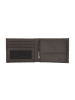 oxmox Leather Geldbörse RFID Schutz Leder 11 cm in braun-freedom fish