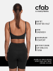 CFAB Komfort-Bralette in  Giftgrün