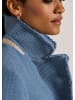 MADELEINE Longblazer mit Struktur in stahlblau