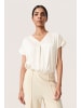 Soaked in Luxury Ärmellose Bluse SLIoana Gerade Passform in Whisper White