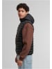 Urban Classics Urban Classics Basic Light Weigh Vest With Hood in black