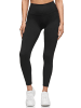 Tazzio Leggings "F301" - mit praktischer Seitentasche - in Schwarz