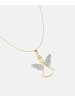 Diamant L'éternel Halskette aus 585 Gelbgold