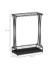 HOMCOM Schirmhalter in Schwarz 50L x 24B x 68H cm