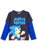 Sonic Langarmshirt Sonic The Hedgehog in Dunkelgrau