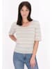 usha BLUE LABEL Women Sweater in light grey white