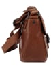SPIKES & SPARROW Umhängetasche echt Leder in cognac