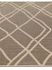 KADIMA DESIGN Läufer Berber Geometrisch flachgewebt pflegeleicht Wohnzimmer Flur in Schwarz