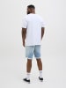 JACK & JONES PLUS Jeans-Shorts in Blue Denim