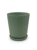 relaxdays 2x Blumentopf in Salbei - (H) 20 x Ø 20 cm