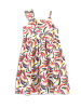 Coccodrillo Stoffkleid in weiß