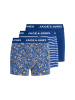 JACK & JONES Junior 3er-Pack Trunks in Bellwether Blue