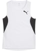 Puma Sportshirt "W CROSS THE LINE SingleT 3.0" in Weiß