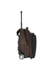 Dermata 2 Rollen Rucksacktrolley 47.5 cm Laptopfach in braun