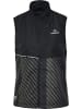 Newline Newline Gilet Nwlpace Laufen Damen Atmungsaktiv Wasserabweisend in BLACK BELUGA AOP