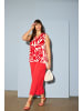 Ulla Popken Blusentop in neon rot