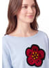 myMo Women Sweatshirt in Light Blue