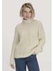 Hessnatur Strick Rollkragenpullover in natur