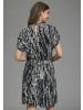 Laura Scott Sommerkleid in schwarz-petrol