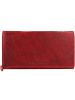 The Chesterfield Brand Antique Buff Geldbörse RFID Schutz Leder 18 cm in rot