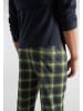CECEBA Pyjama Nevada in grün-dunkel-Karo
