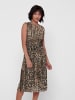 ONLY Plissiertes Kleid in Cartouche