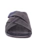 Fischer Markenschuh Pantolette in grau