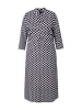 Ulla Popken Midikleid in schneeweiß