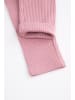 Coccodrillo Gerippte Leggings mit langem Hosenbein in gedämpftes Rosa