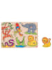 Gollnest & Kiesel Soundpuzzle Zootiere, mit Tierstimmen | 30 x 21 x 3,4 cm, Holz, 6 Teile, per...