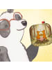 Mr. & Mrs. Panda Untersetzer Füchse Liebe Pommes Design ohne Spruch in Weiß