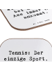Mr. & Mrs. Panda Tassen Untersetzer Spruch Tennis Ass mit Spruch in Weiß