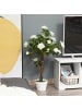 Outsunny künstliche Pflanzen in Weiß 18L x 18B x 90H cm