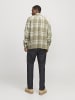Jack & Jones Overshirt in White Pepper