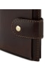 Bugatti Neaples Geldbörse RFID Schutz Leder 7.5 cm braun